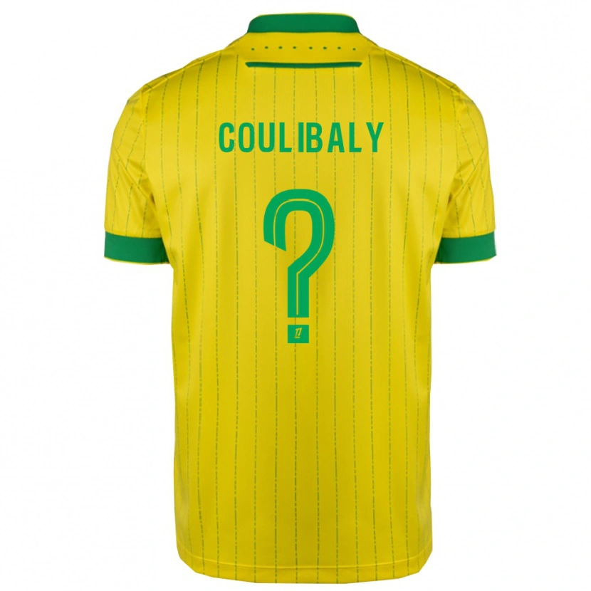 Danxen Heren Dylan Coulibaly #0 Geel Groen Thuisshirt Thuistenue 2025/26 T-Shirt