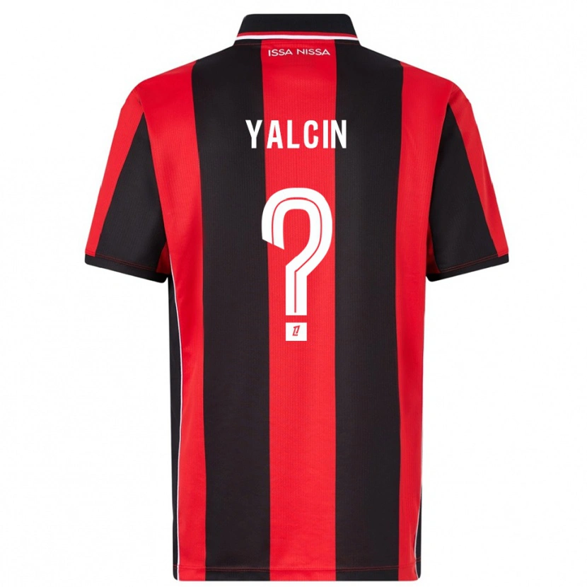 Danxen Heren Noah Yalcin #0 Rood Zwart Thuisshirt Thuistenue 2025/26 T-Shirt
