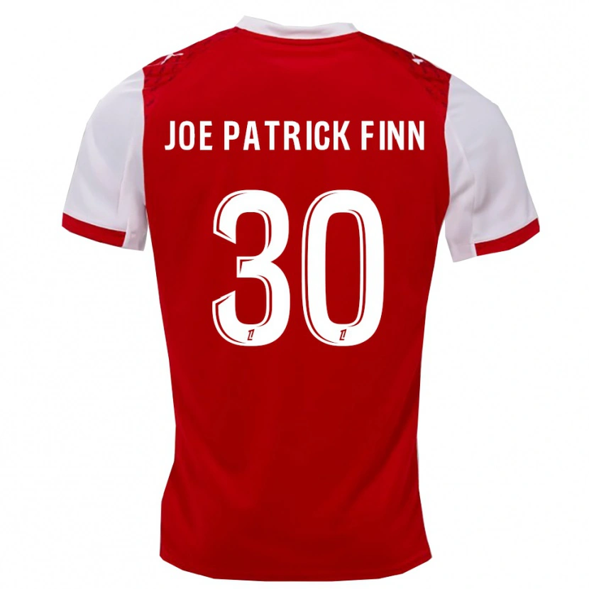 Danxen Heren John Patrick #30 Rood Wit Thuisshirt Thuistenue 2025/26 T-Shirt