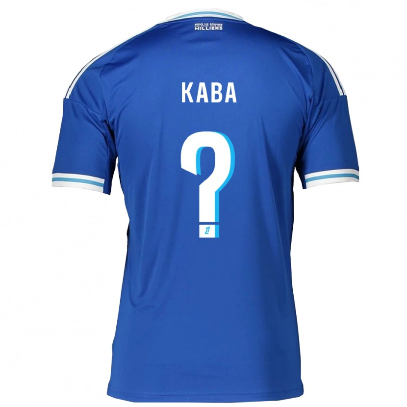 Danxen Heren Kanfory Kaba #0 Blauw Wit Thuisshirt Thuistenue 2025/26 T-Shirt