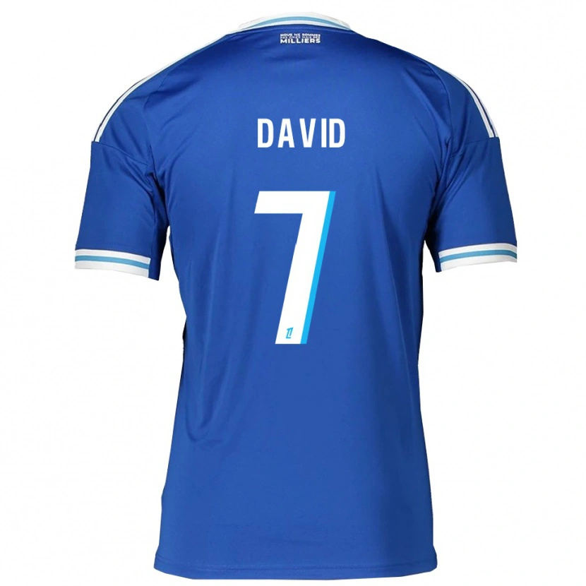 Danxen Heren David Kaiki #7 Blauw Wit Thuisshirt Thuistenue 2025/26 T-Shirt