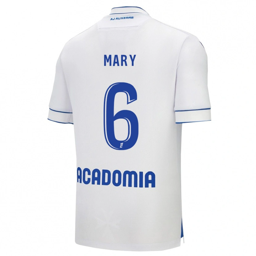 Danxen Heren Théo Mary #6 Wit Blauw Thuisshirt Thuistenue 2025/26 T-Shirt
