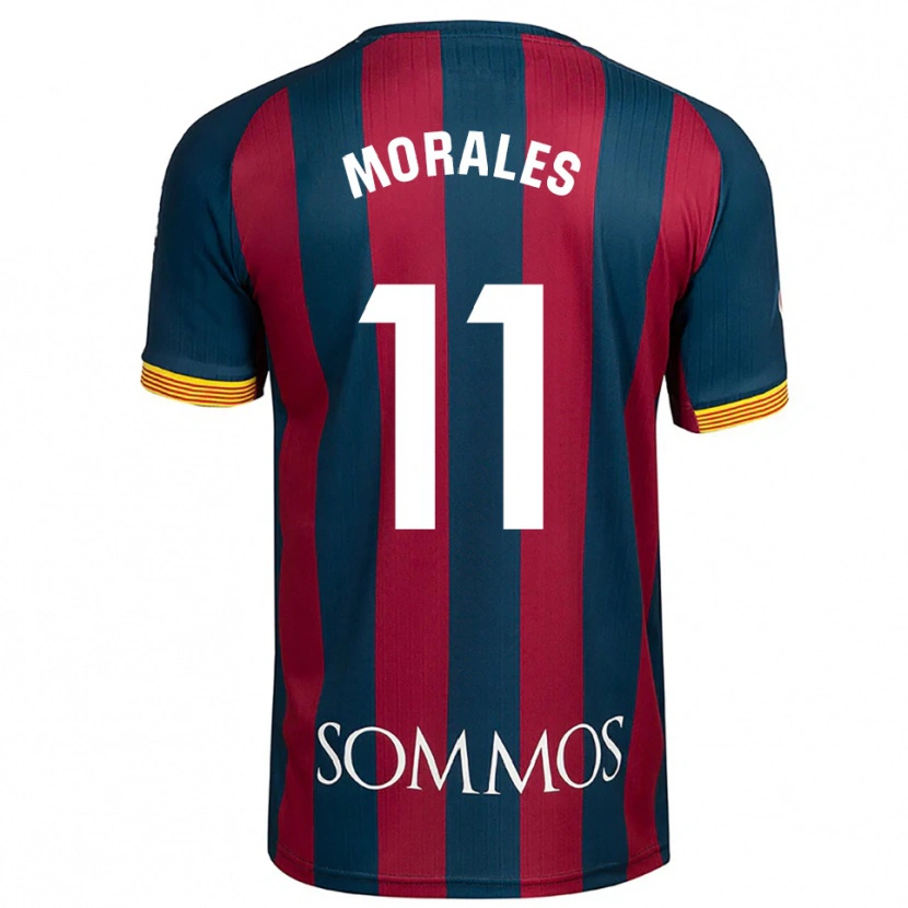 Danxen Heren Carolina Morales #11 Marineblauw Rood Thuisshirt Thuistenue 2025/26 T-Shirt