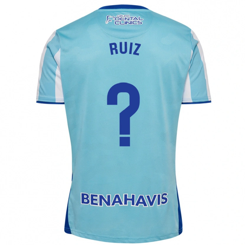 Danxen Heren Jorge Ruiz #0 Hemelsblauw Wit Thuisshirt Thuistenue 2025/26 T-Shirt