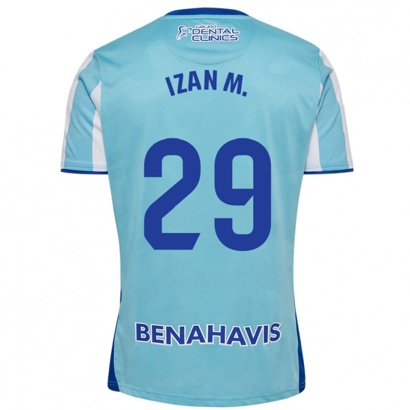 Danxen Heren Izan Merino #29 Hemelsblauw Wit Thuisshirt Thuistenue 2025/26 T-Shirt
