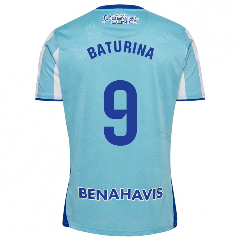 Danxen Heren Roko Baturina #9 Hemelsblauw Wit Thuisshirt Thuistenue 2025/26 T-Shirt
