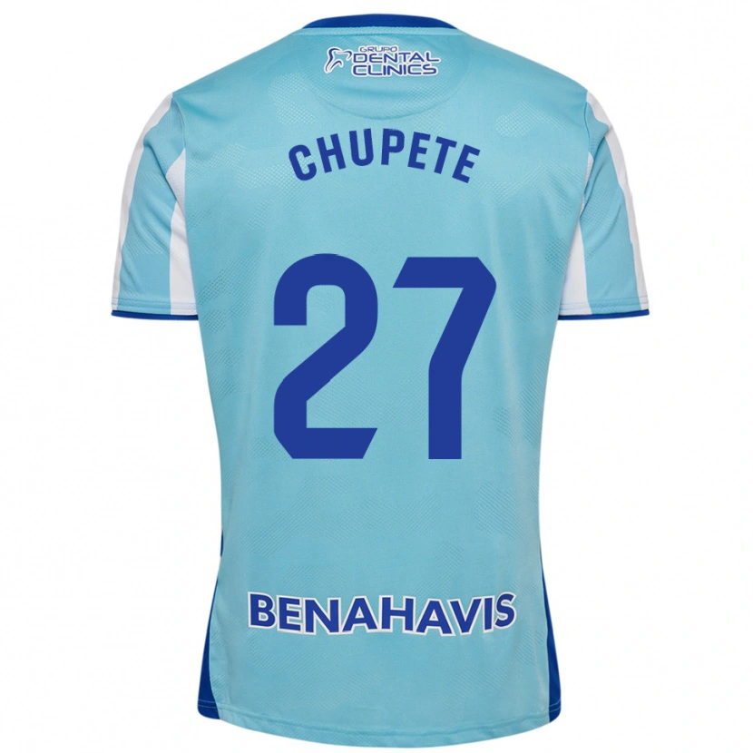 Danxen Heren Chupe #27 Hemelsblauw Wit Thuisshirt Thuistenue 2025/26 T-Shirt