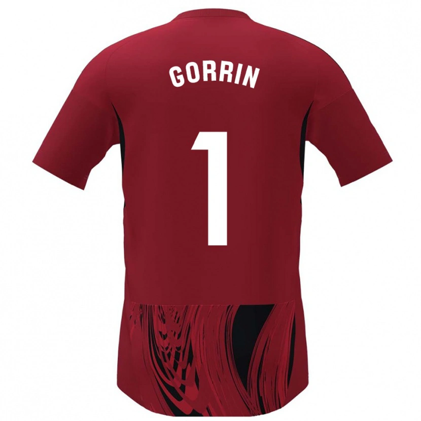 Danxen Heren Ale Gorrin #1 Rood Zwart Thuisshirt Thuistenue 2025/26 T-Shirt