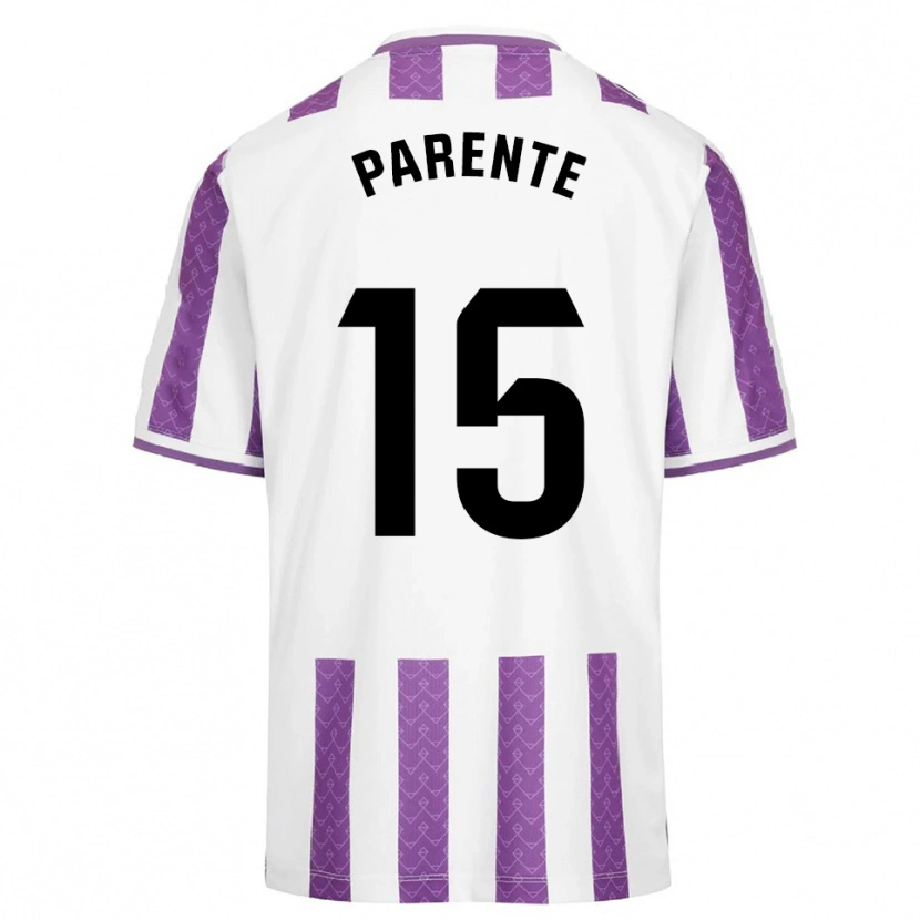 Danxen Heren Iago Parente #15 Paars Wit Thuisshirt Thuistenue 2025/26 T-Shirt