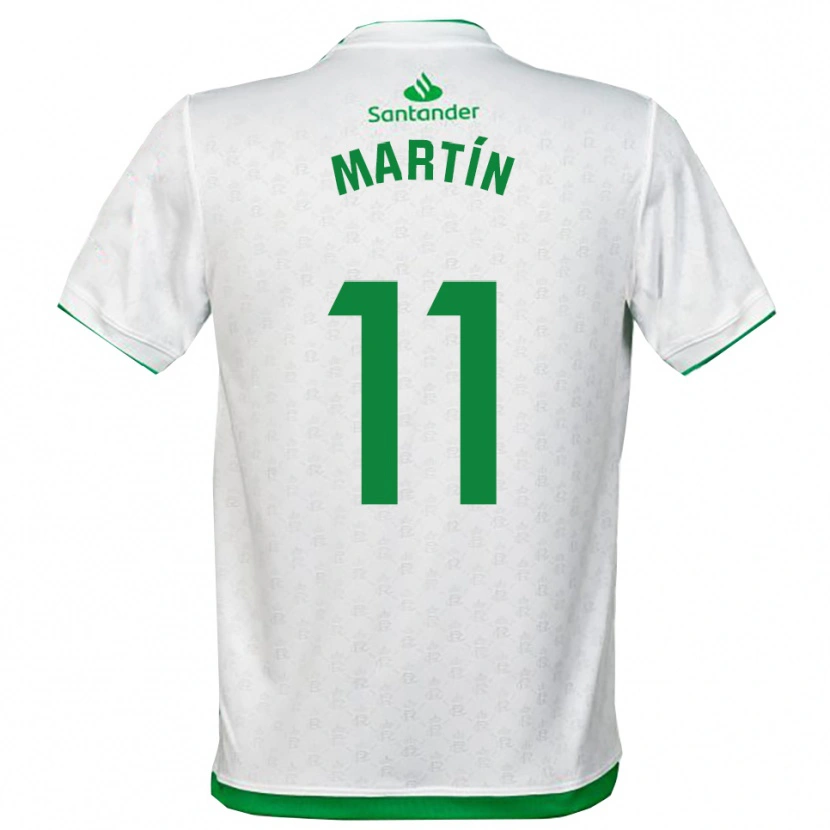 Danxen Heren Andrés Martín #11 Groen Wit Thuisshirt Thuistenue 2025/26 T-Shirt