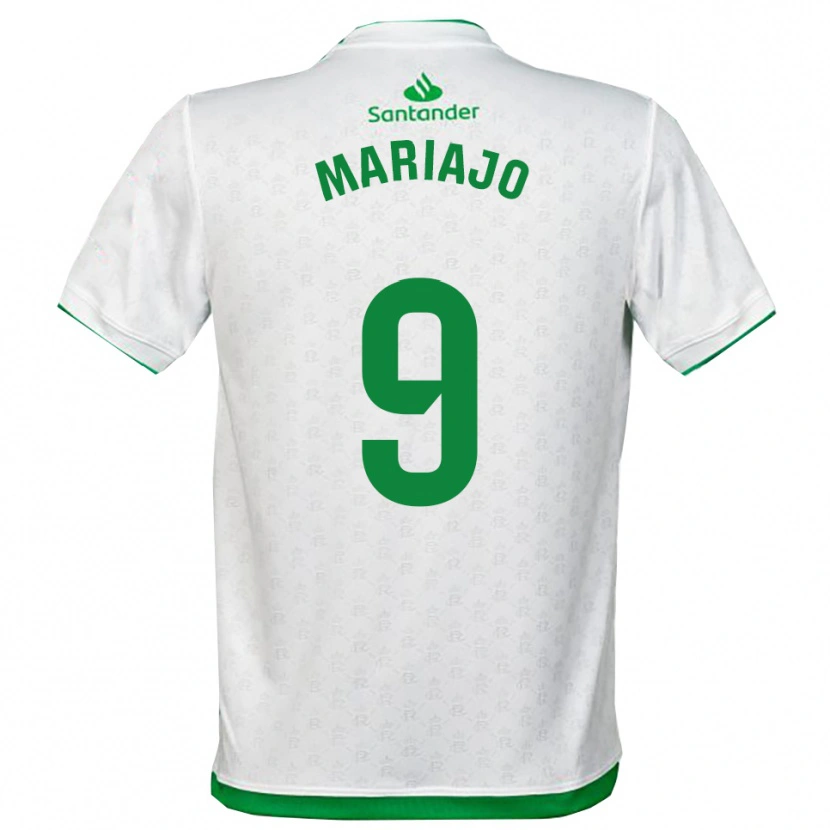Danxen Heren María José Gutiérrez Díaz #9 Groen Wit Thuisshirt Thuistenue 2025/26 T-Shirt