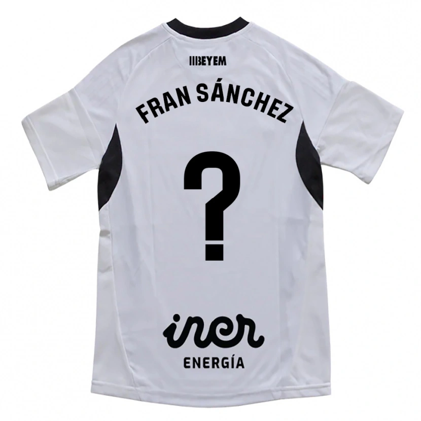 Danxen Heren Fran Sánchez #0 Wit Paars Thuisshirt Thuistenue 2025/26 T-Shirt