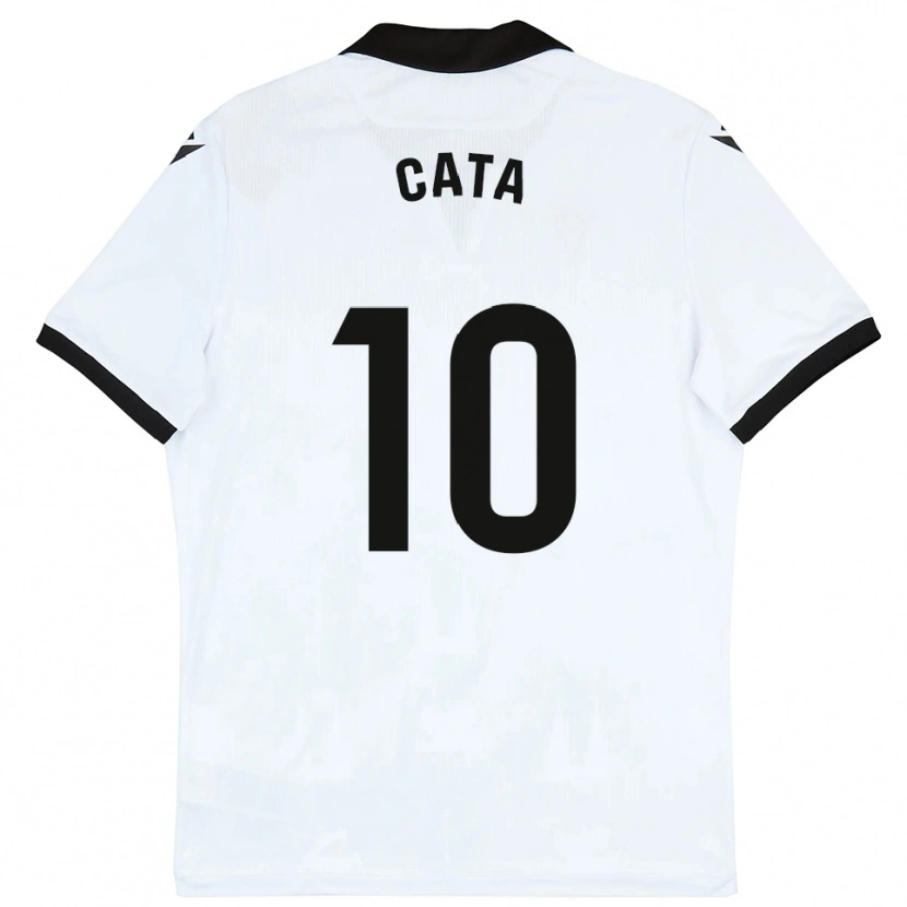 Danxen Heren Catalina Roselló #10 Wit Zwart Thuisshirt Thuistenue 2025/26 T-Shirt