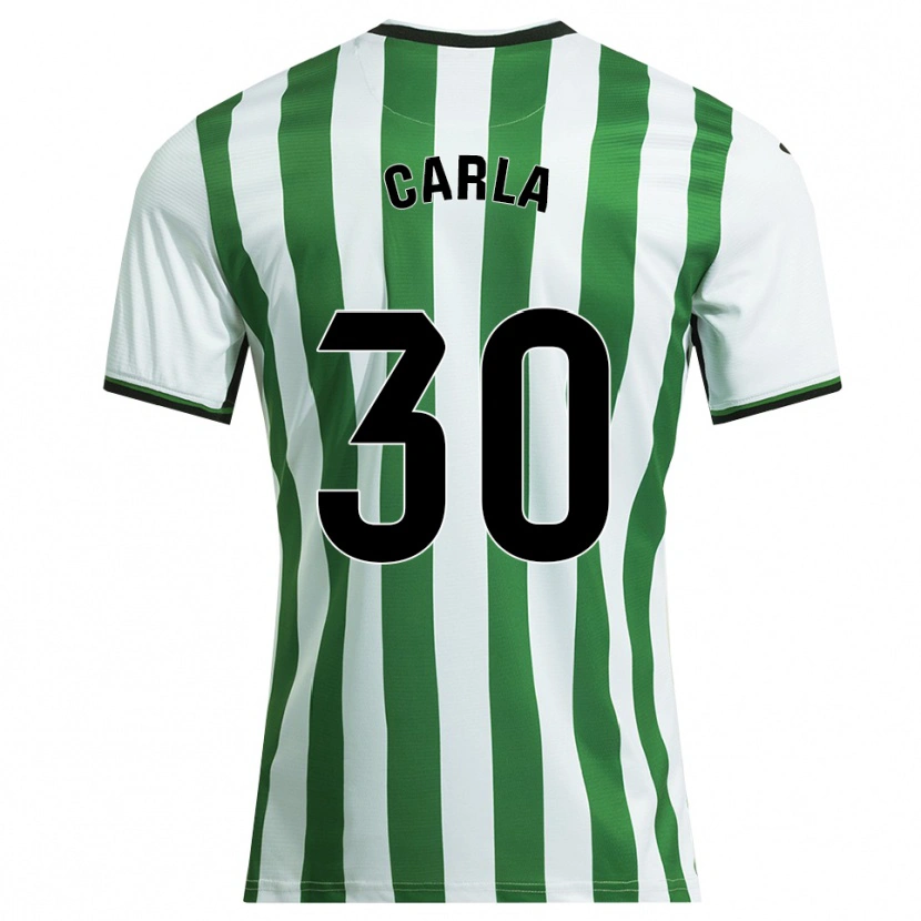 Danxen Heren Carla Rojas Noguera #30 Wit Groen Thuisshirt Thuistenue 2025/26 T-Shirt
