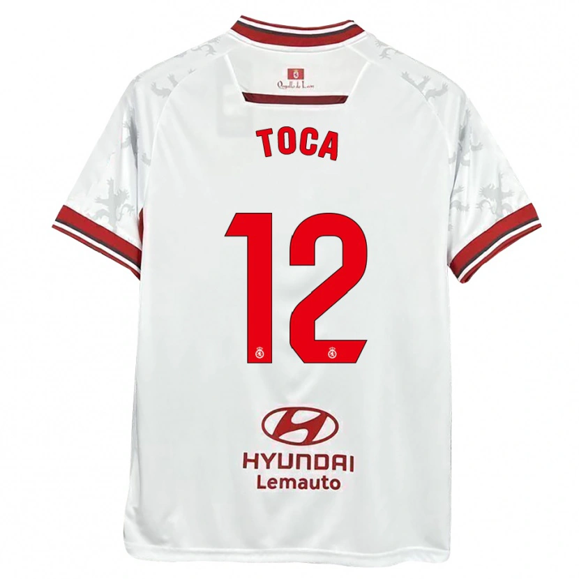 Danxen Heren Nico Toca #12 Wit Rood Thuisshirt Thuistenue 2025/26 T-Shirt
