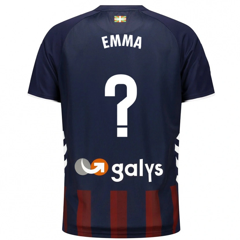 Danxen Heren Emma Moreno Torres #0 Marineblauw Rood Thuisshirt Thuistenue 2025/26 T-Shirt
