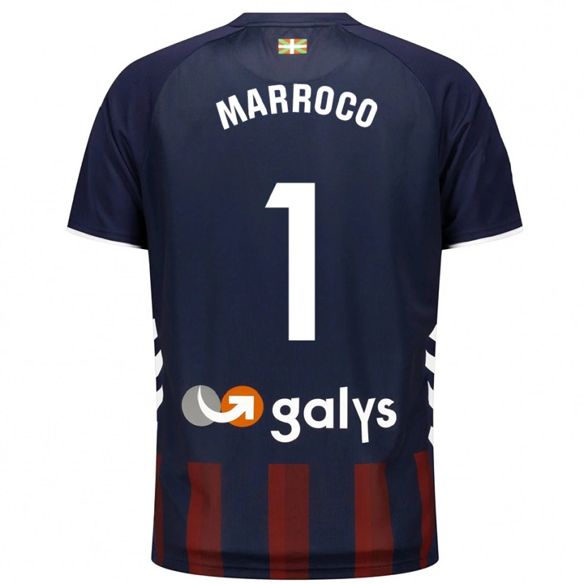 Danxen Heren Marc Marroco #1 Marineblauw Rood Thuisshirt Thuistenue 2025/26 T-Shirt