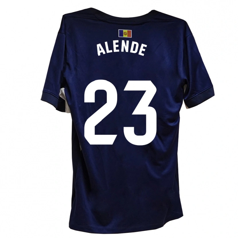 Danxen Heren Diego Alende #23 Marineblauw Wit Thuisshirt Thuistenue 2025/26 T-Shirt