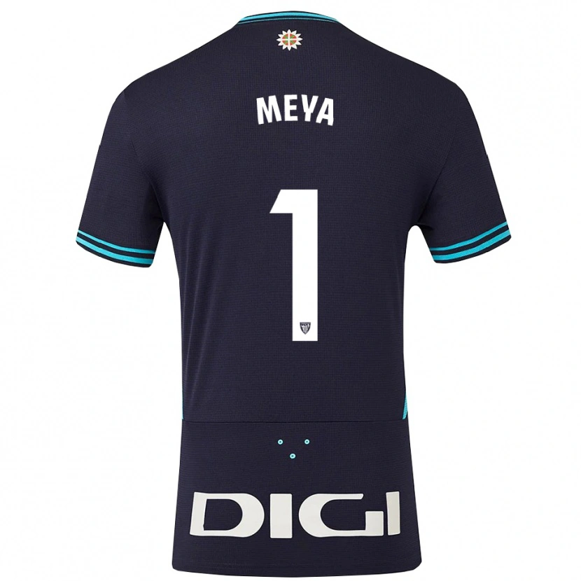 Danxen Heren Aina Meya Bellot #1 Marineblauw Hemelsblauw Uitshirt Uittenue 2025/26 T-Shirt