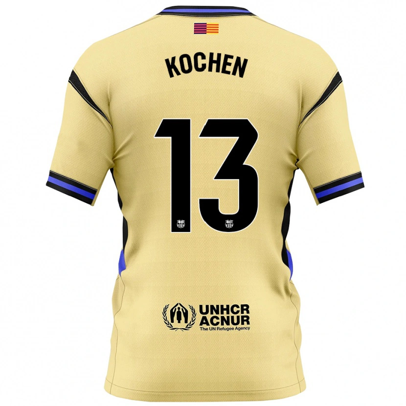 Danxen Heren Diego Kochen #13 Geel Zwart Uitshirt Uittenue 2025/26 T-Shirt