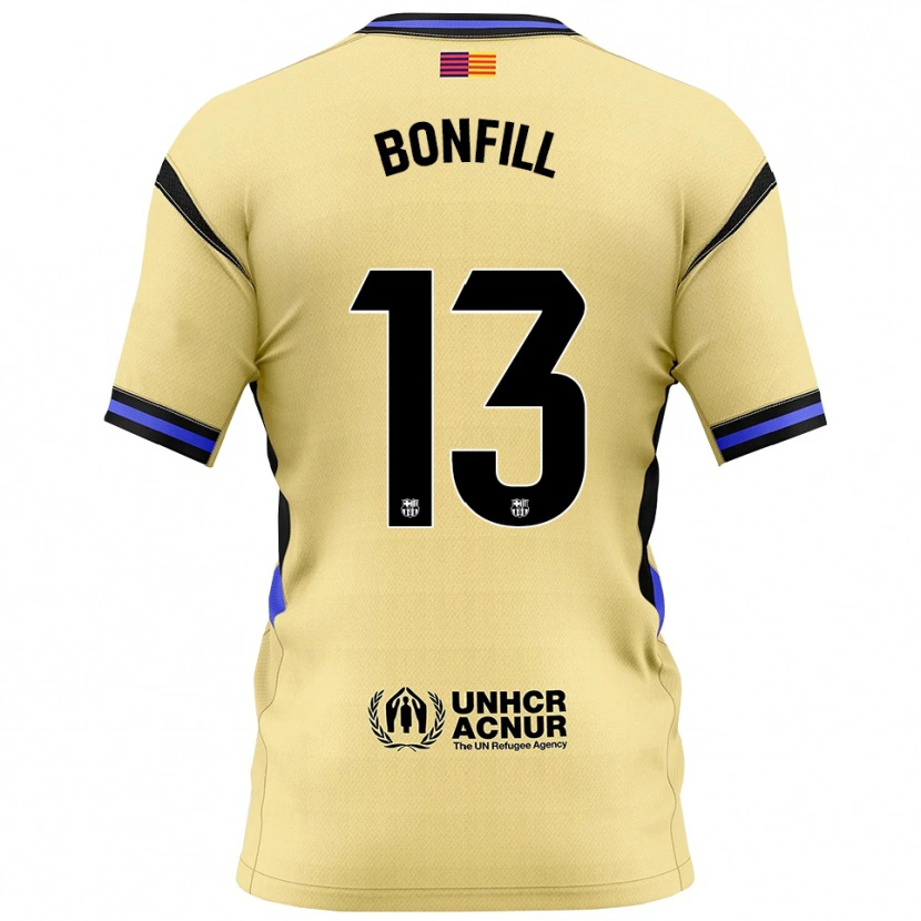 Danxen Heren Max Bonfill #13 Geel Zwart Uitshirt Uittenue 2025/26 T-Shirt