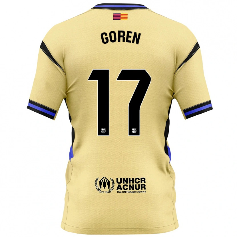 Danxen Heren Orian Goren #17 Geel Zwart Uitshirt Uittenue 2025/26 T-Shirt