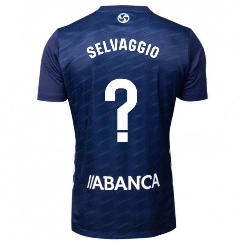 Danxen Heren Nico Selvaggio #0 Marineblauw Wit Uitshirt Uittenue 2025/26 T-Shirt
