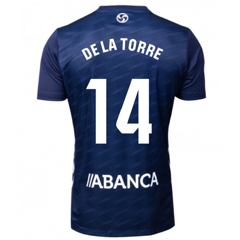 Danxen Heren Luca De La Torre #14 Marineblauw Wit Uitshirt Uittenue 2025/26 T-Shirt
