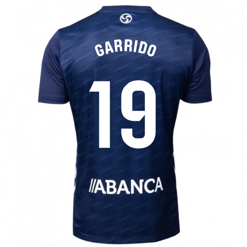 Danxen Heren Manu Garrido #19 Marineblauw Wit Uitshirt Uittenue 2025/26 T-Shirt