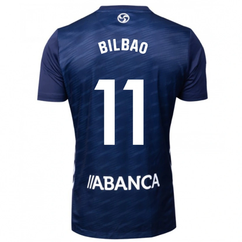 Danxen Heren Luis Bilbao #11 Marineblauw Wit Uitshirt Uittenue 2025/26 T-Shirt