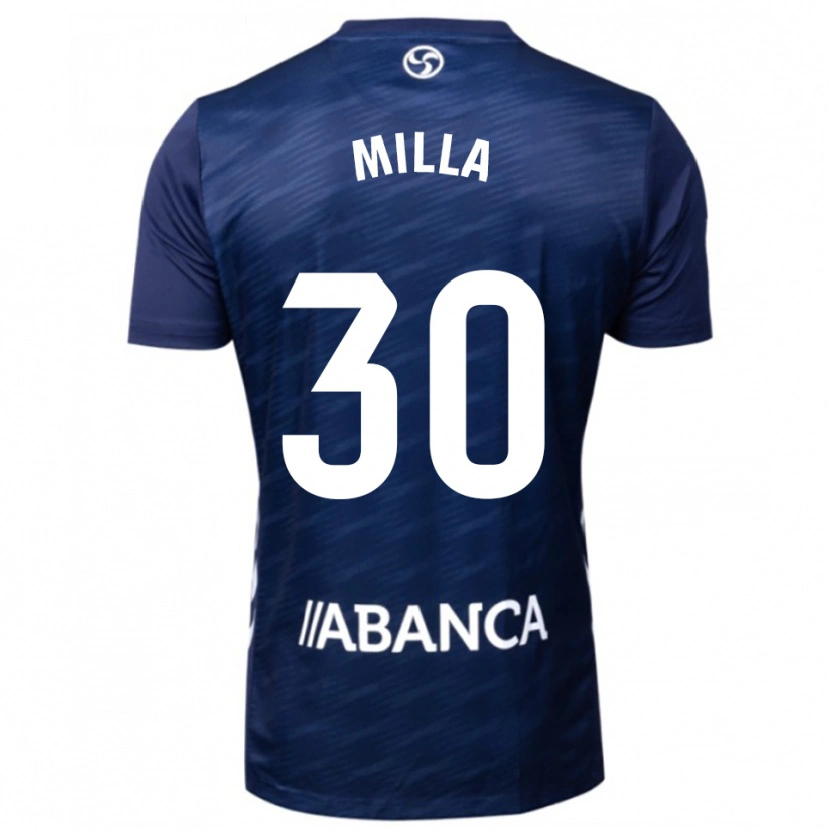Danxen Heren Germain Milla #30 Marineblauw Wit Uitshirt Uittenue 2025/26 T-Shirt