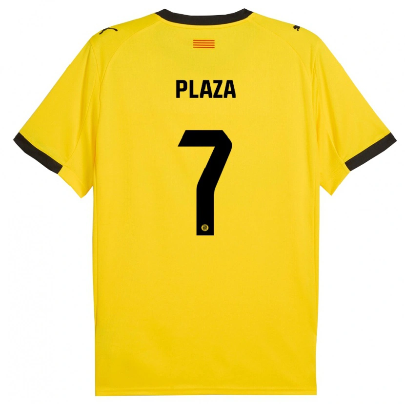 Danxen Heren Nacho Plaza #7 Geel Zwart Uitshirt Uittenue 2025/26 T-Shirt
