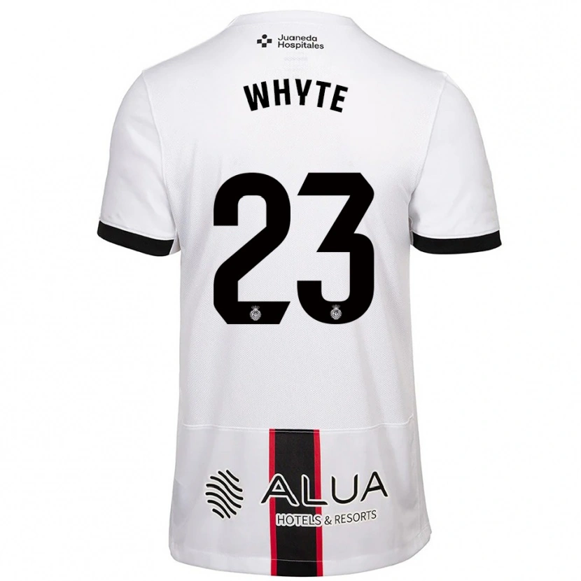 Danxen Heren Michael Whyte #23 Wit Zwart Uitshirt Uittenue 2025/26 T-Shirt