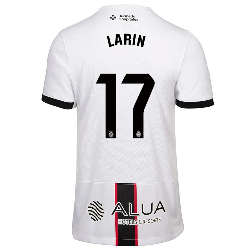 Danxen Heren Cyle Larin #17 Wit Zwart Uitshirt Uittenue 2025/26 T-Shirt
