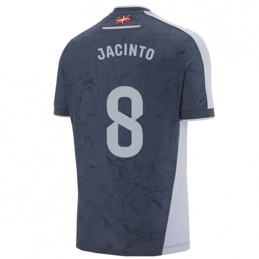 Danxen Heren Andreia De Jesus Jacinto #8 Donkerblauw Wit Uitshirt Uittenue 2025/26 T-Shirt