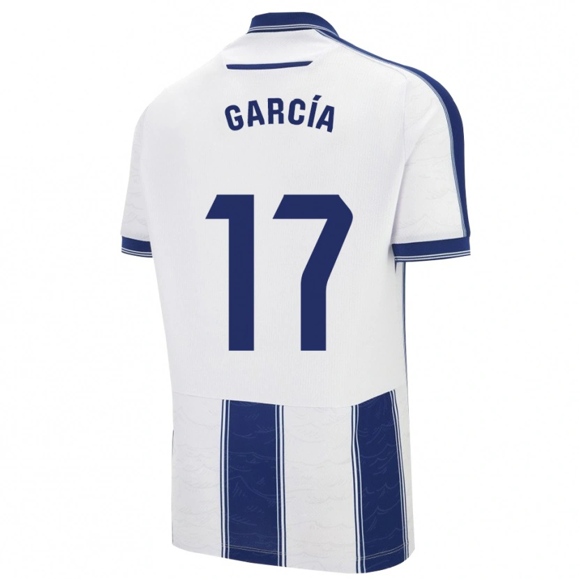 Danxen Heren Víctor García #17 Marineblauw Wit Uitshirt Uittenue 2025/26 T-Shirt