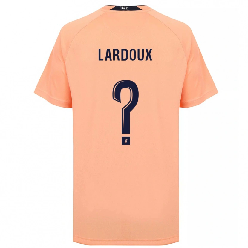 Danxen Heren Raphaël Lardoux #0 Oranje Marineblauw Uitshirt Uittenue 2025/26 T-Shirt