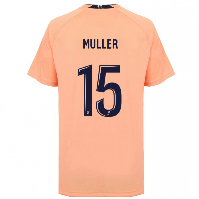 Danxen Heren Laura Muller #15 Oranje Marineblauw Uitshirt Uittenue 2025/26 T-Shirt