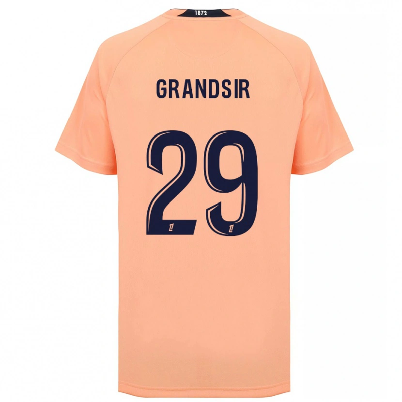 Danxen Heren Samuel Grandsir #29 Oranje Marineblauw Uitshirt Uittenue 2025/26 T-Shirt