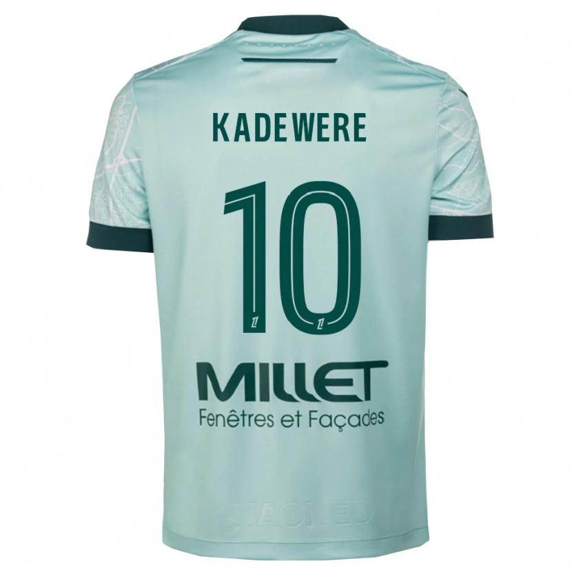 Danxen Heren Tino Kadewere #10 Groen Wit Uitshirt Uittenue 2025/26 T-Shirt