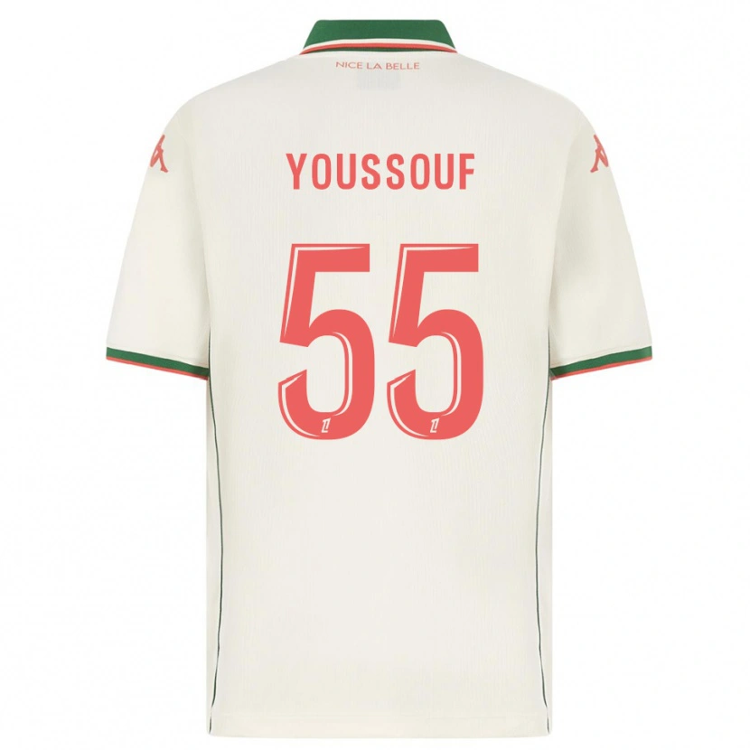 Danxen Heren Youssouf Ndayishimiye #55 Wit Groen Uitshirt Uittenue 2025/26 T-Shirt