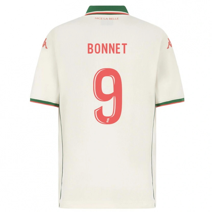 Danxen Heren Thomas Bonnet #9 Wit Groen Uitshirt Uittenue 2025/26 T-Shirt