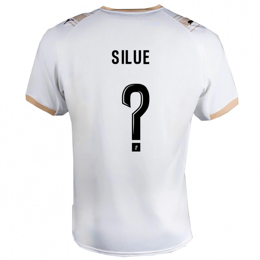 Danxen Heren Ange Silue #0 Wit Zwart Uitshirt Uittenue 2025/26 T-Shirt