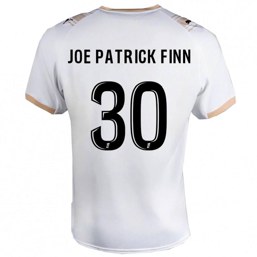 Danxen Heren John Patrick #30 Wit Zwart Uitshirt Uittenue 2025/26 T-Shirt