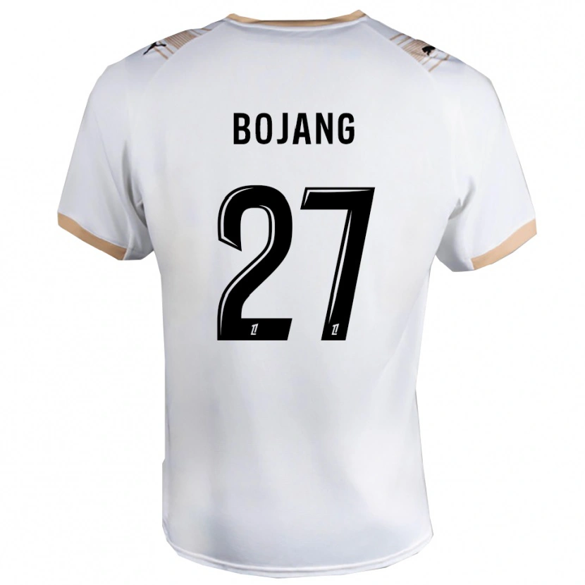 Danxen Heren Adama Bojang #27 Wit Zwart Uitshirt Uittenue 2025/26 T-Shirt
