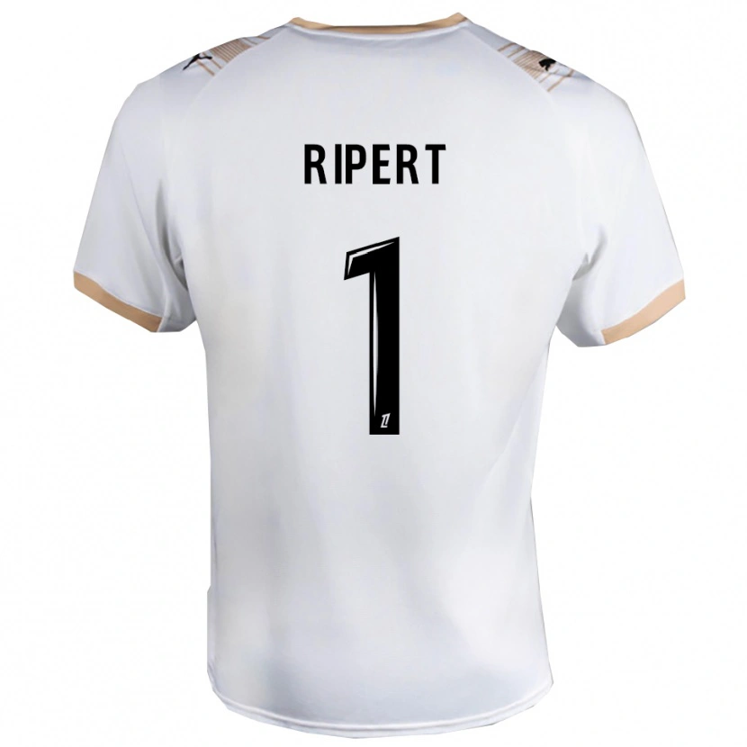 Danxen Heren Léo Ripert #1 Wit Zwart Uitshirt Uittenue 2025/26 T-Shirt