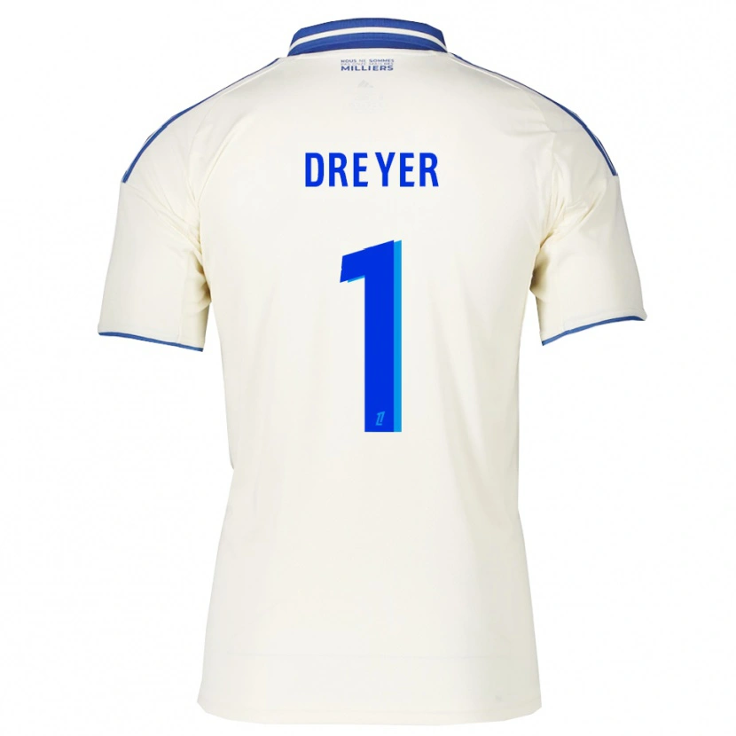 Danxen Heren Matthieu Dreyer #1 Champagne Blauw Uitshirt Uittenue 2025/26 T-Shirt