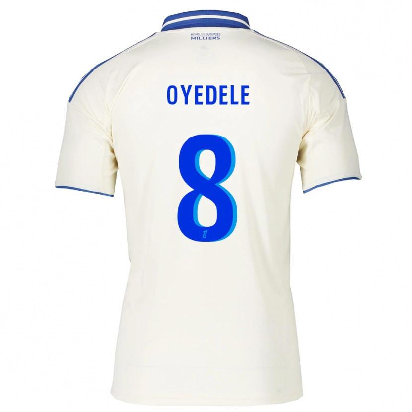 Danxen Heren Maxi Oyedele #8 Champagne Blauw Uitshirt Uittenue 2025/26 T-Shirt