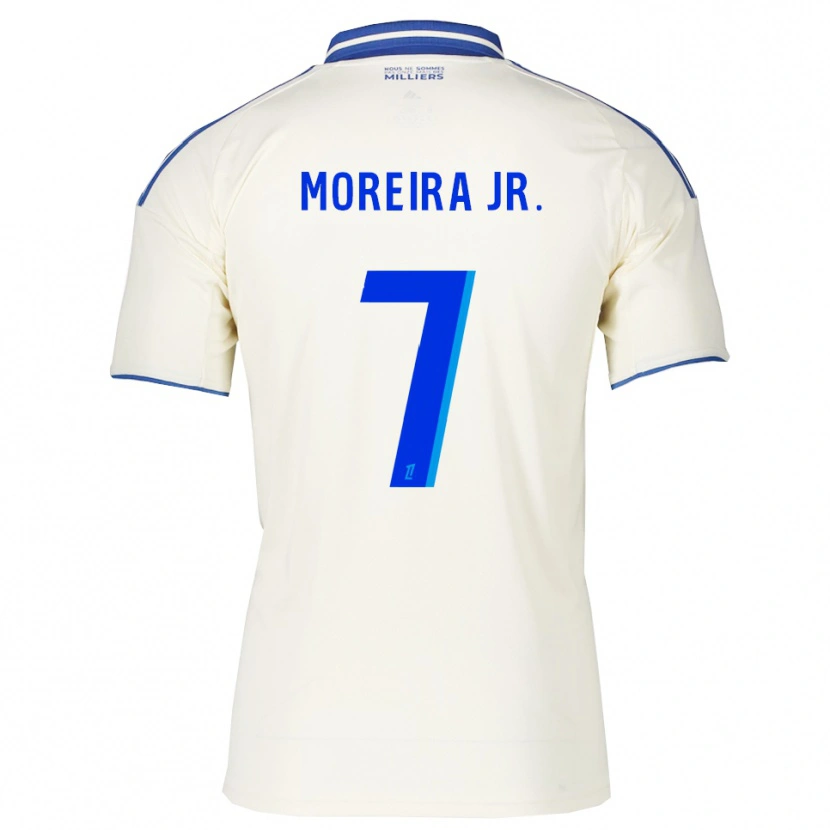 Danxen Heren Diego Moreira #7 Champagne Blauw Uitshirt Uittenue 2025/26 T-Shirt