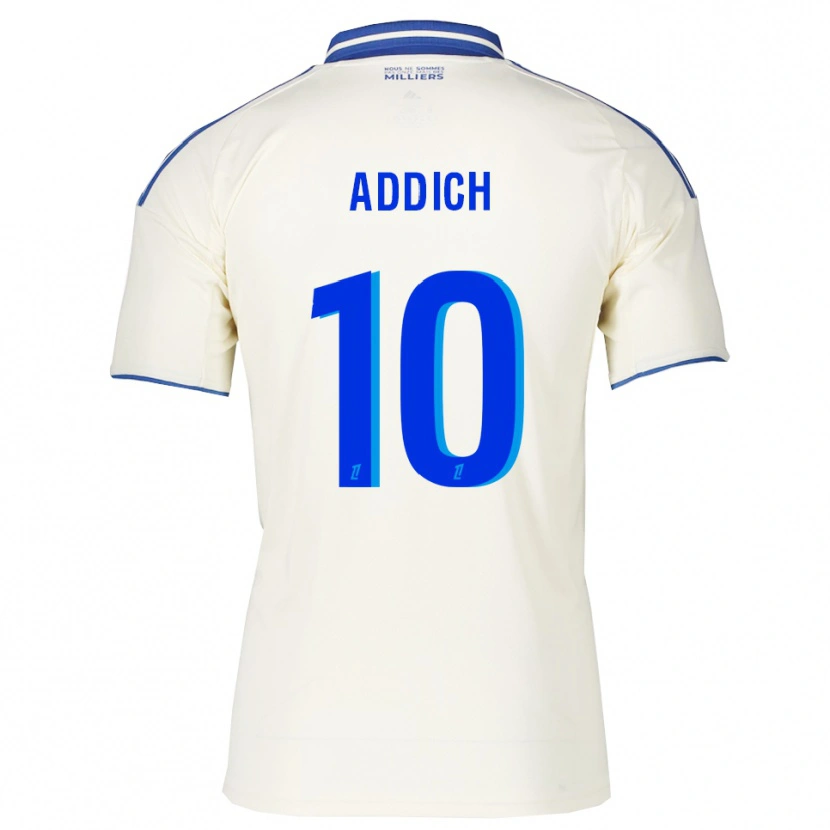 Danxen Heren Yanis Addich #10 Champagne Blauw Uitshirt Uittenue 2025/26 T-Shirt